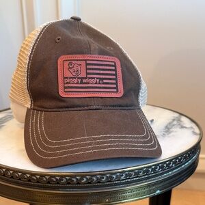Piggly Wiggly Brown and Tan Trucker Hat